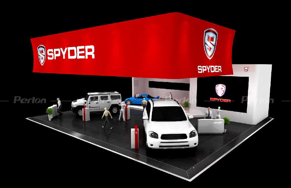 企業參展應采用有亮點的展臺設計搭建