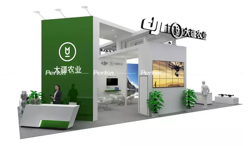 植保展普朗展臺設計引領現代國際農化