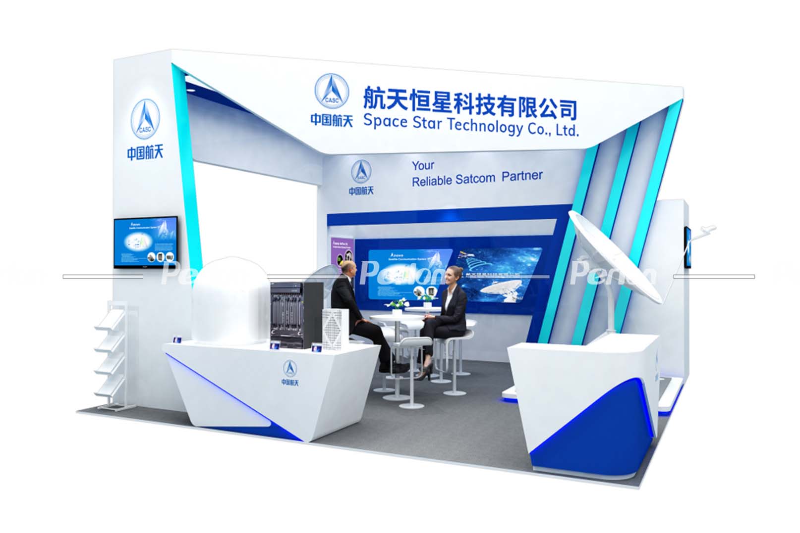 1686731645104955.jpg 2023年航天恒星新加坡展會搭建現場圖片