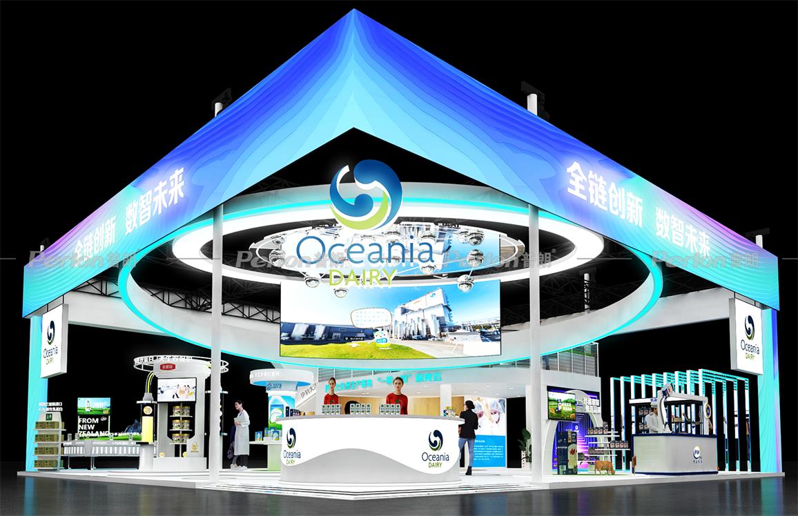 伊利-進(jìn)博會(huì)展臺(tái)設(shè)計(jì)搭建