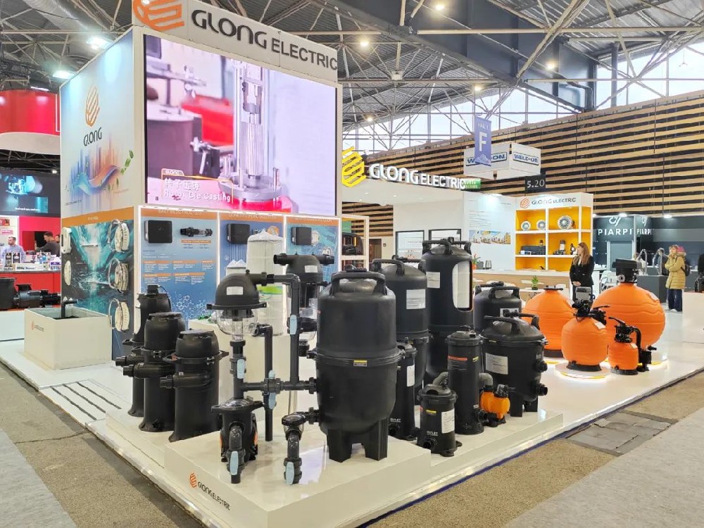 巨龍電機-法國展臺設(shè)計搭建